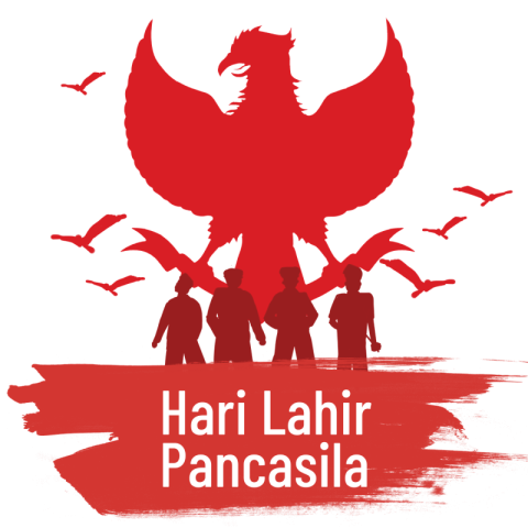 Hari lahir pancasila indonesia pankasa PNG free Download (2)