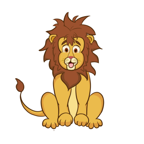 Clip art of lions PNG free Download