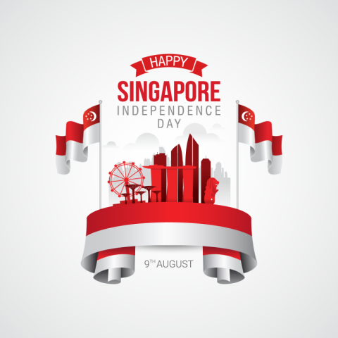 Singapore independence day celebration lion PNG Free Download
