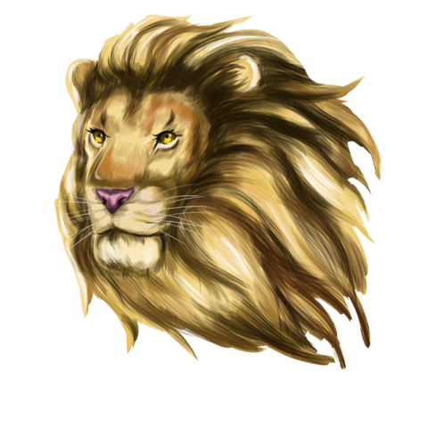 Lion head clip art PNG Free Download