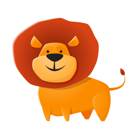 Lion lion paper cut paper cut PNG Free Download