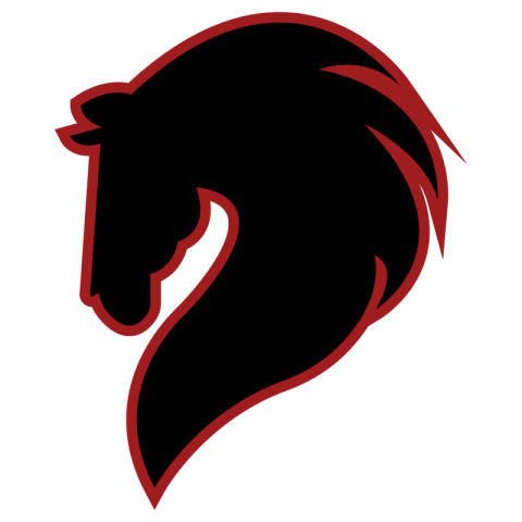 Black horse logo PNG Download Free