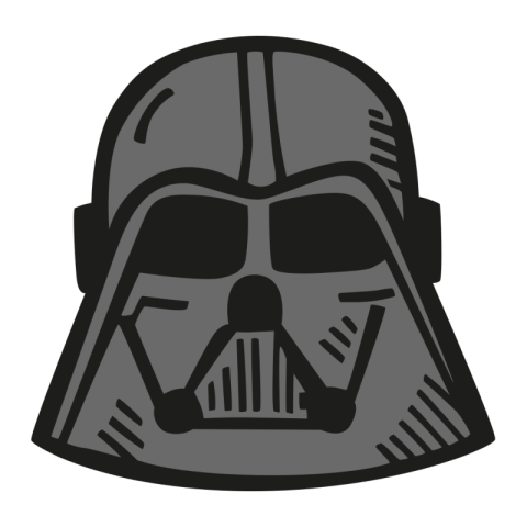 Icon on Darth Vader PNG Sticker & Image