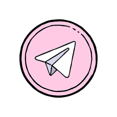 Cartoon Telegram PNG Sticker Free Download