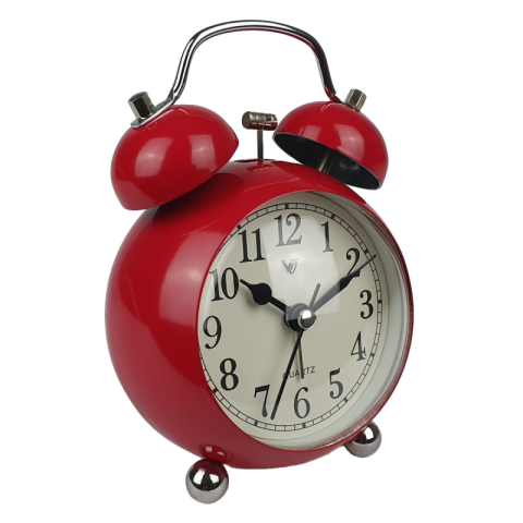 Clock PNG Red Alarm Picture Free Background