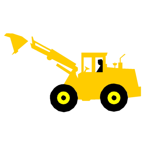 Computer Bulldozer PNG Icon Free Download