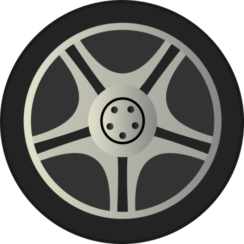 Animated Car Wheel PNG Image Free Download