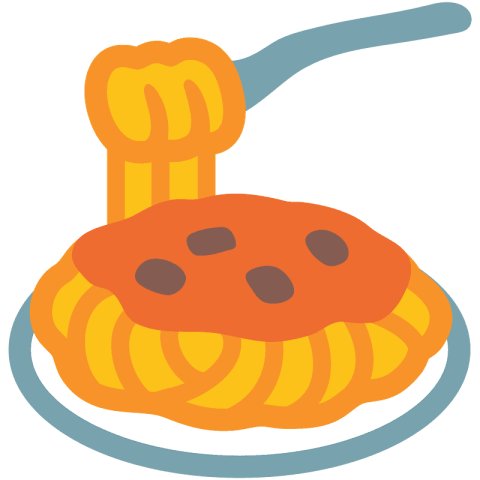 Cartoon Spaghetti PNG Image Free Download