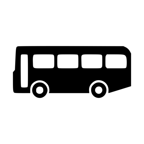 Black Trolleybus PNG Image Free Download