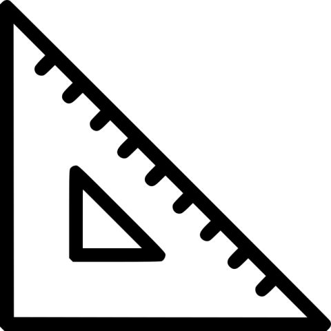 Triangle Ruler PNG Logo On Free Download