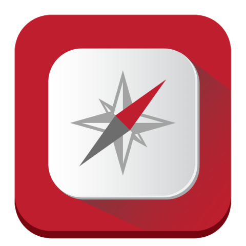 Square Compass PNG Icon Free Download