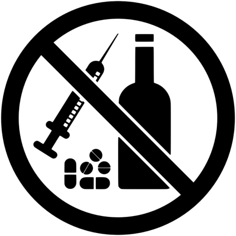 Anti Drug Emblem PNG Logo Free Download