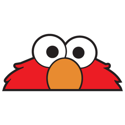Handart Elmo PNG on Half face Drawn