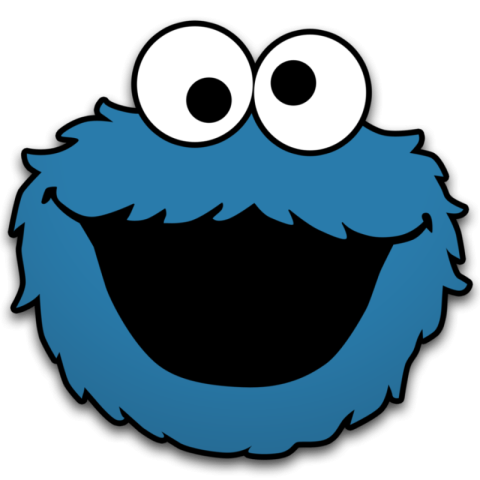 Blue Art on Elmo PNG Image Free Download
