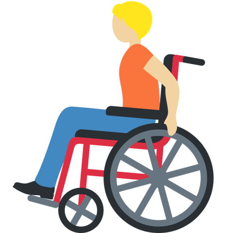 Wheelchair PNG Svg Sticker Free Download