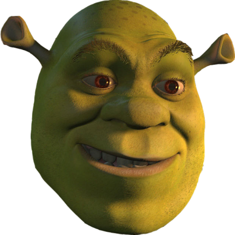 Download Free Shrek face PNG Symbol