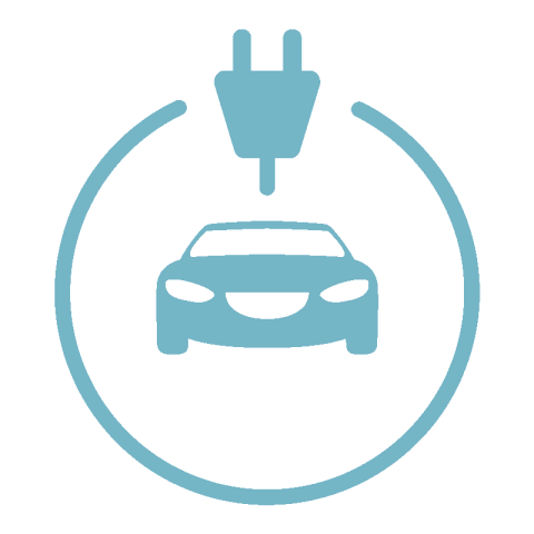 Ev Electric Car PNG, PSD Vector Sign board Icon