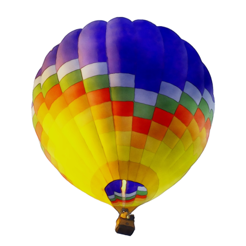 High Quality Air Balloon PNG Picture Free Download