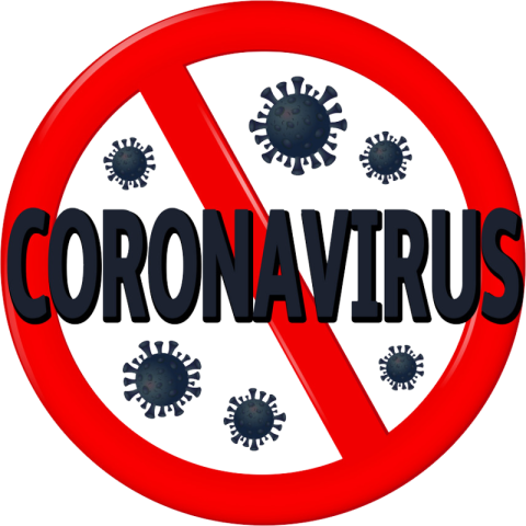 Stop Coronavirus PNG Sign board Free Download