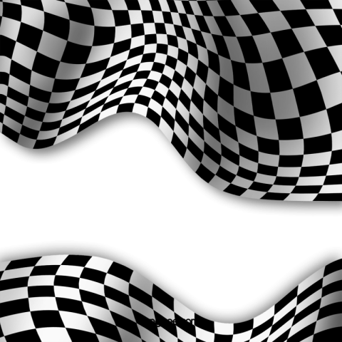 Black and white curve lattice Free png download