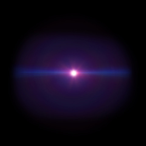 Pink/ blue lens flare free stock image glow light effect