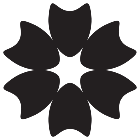 Flower Shape Silhouette Icon PNG Free PNG Icon With Transparent