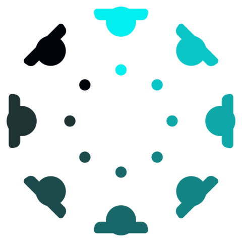 Circle Multiple pre leader vector round design