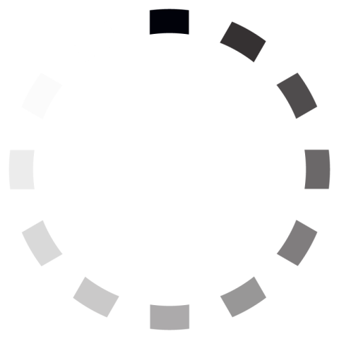 Loading circle vector graphic design