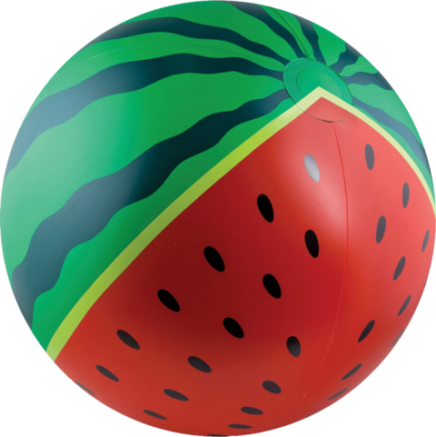 HD Beachball Watermelon Png Free Download