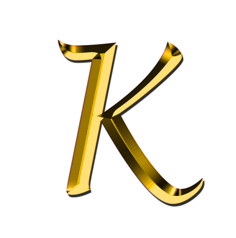 K Letter PNG 12