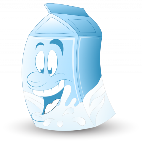 Dairy Product - Cartoon Milk Drink PNG Image , Clipart & Vector free Energy full Milk Drink - Transparent Background PNG Download