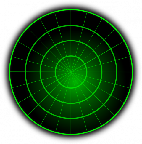 Radar Blank Green Center free png download