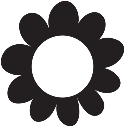 Flower Shape Vector Art Icon Spring Flower PNG Image With Transparent Background