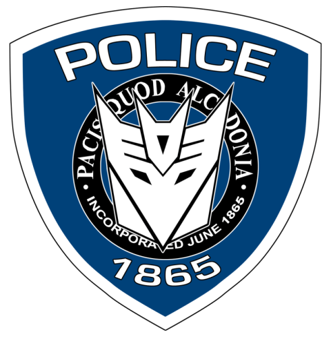 Police Badge PNG Sticker Image