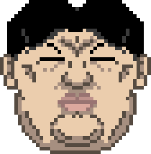 Pixel Kim Jong Un PNG image Free Download