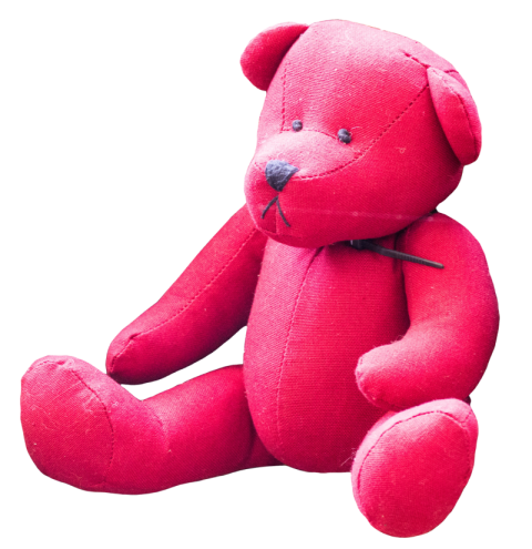 Clipart Stock Pink Teddy Bear PNG Image Free Background
