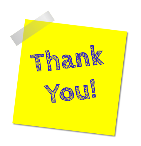 Clipart Thank You PNG Sticker Image