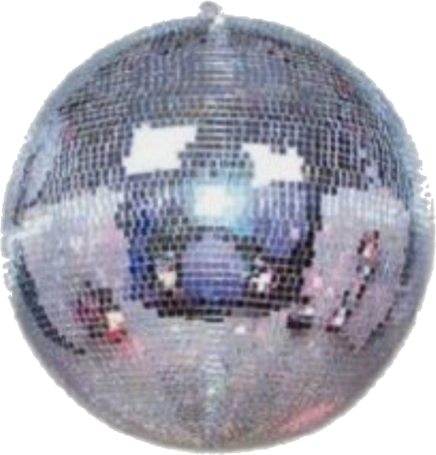 Silver Disco Ball PNG Image Free Transparent