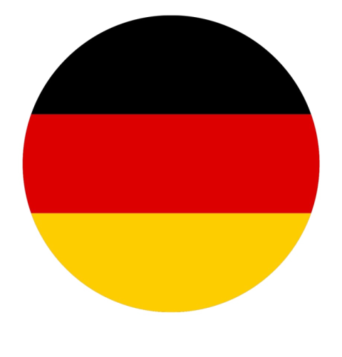 Rectangle Germany Flag PNG Sticker