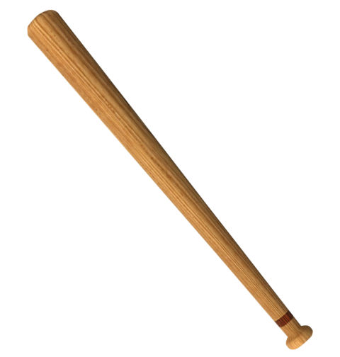 Isolated Baseball Bat PNG Transparent Background