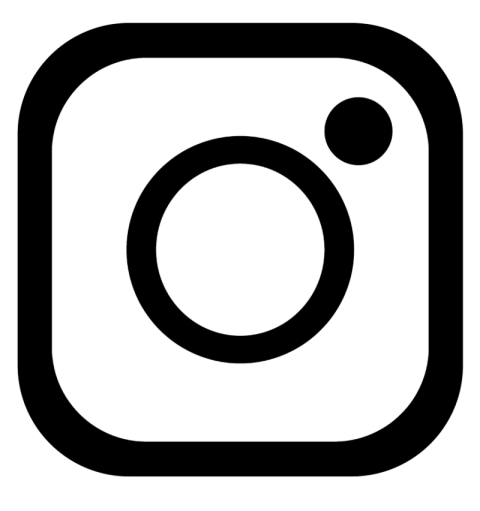 Instagram PNG Black Outline