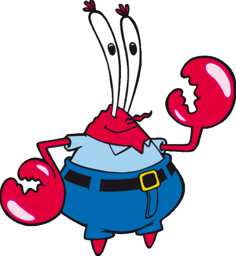 Eugene Krabs Spongebob PNG ClipArt Image