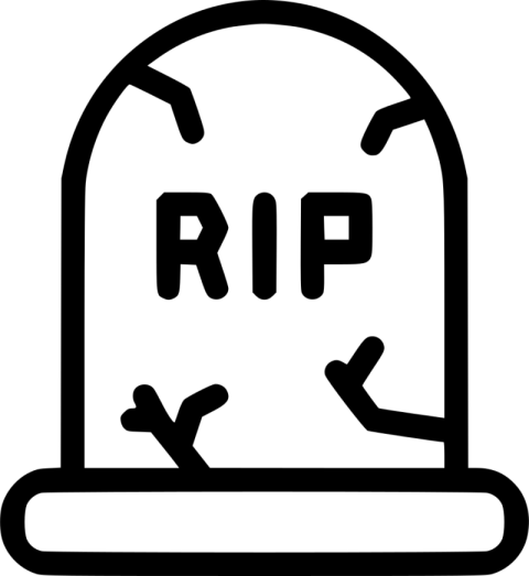 Word Death Grave PNG Clipart Outline Icon Free Download