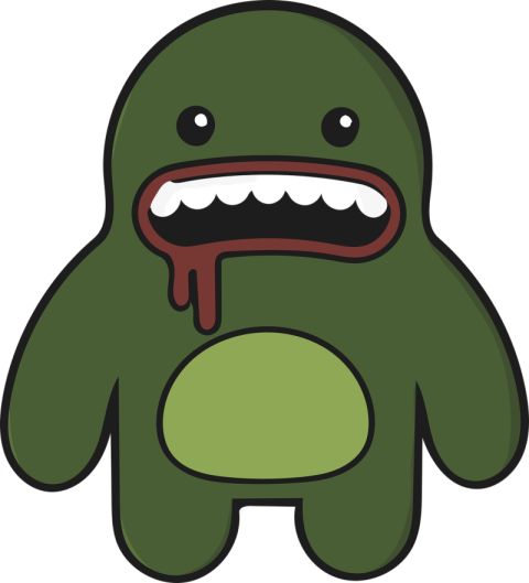 Plant Zombie PNG Cute cartoon  Image Free Download