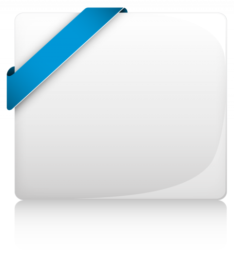 Royal button blue colour icon vector graphic design