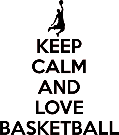 Sisu Keep Calm and Love Basketball PNG Image Transparent Free