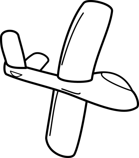 Glider PNG white Drawing Free Download