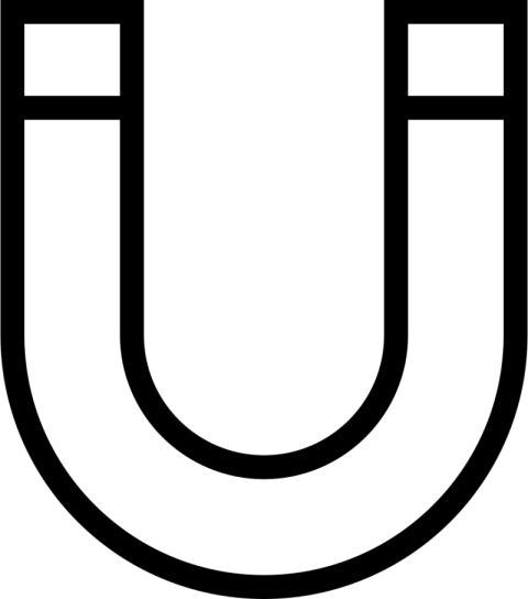 Horseshoe PNG Simple Drawing Free Download