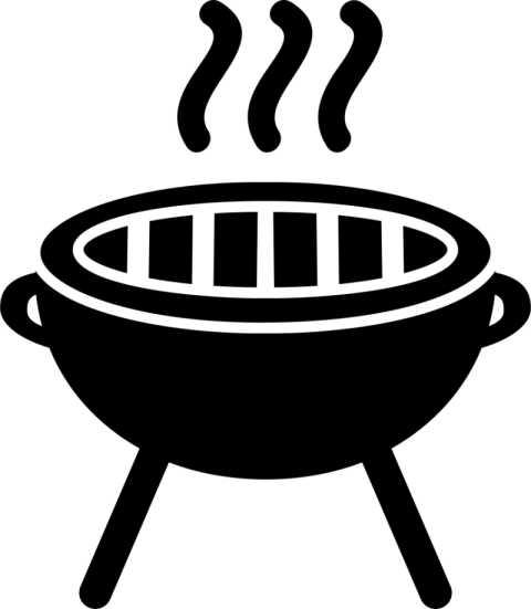 Illustration Barbecue Grill PNG Icon Free Download