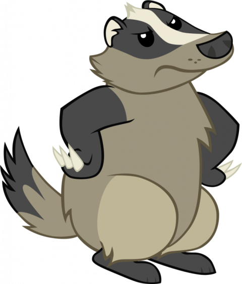 Badger Cartoon PNG Transparent Image Free Download